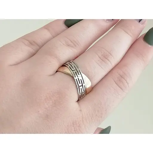 Золоте кільце KievGold. 1091515112 19 - фото 2