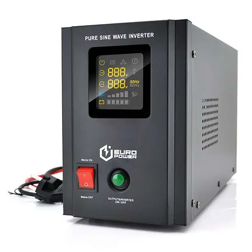 Источник бесперебойного питания Europower 1500 ВА / 1050 Вт / Без АКБ (PSW-EPB1500TW24) - фото 1