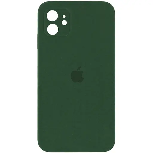 Чехол Epik Silicone Case Square Full Camera Protective AA для Apple iPhone 11, 6.1 Зеленый/Cyprus Green