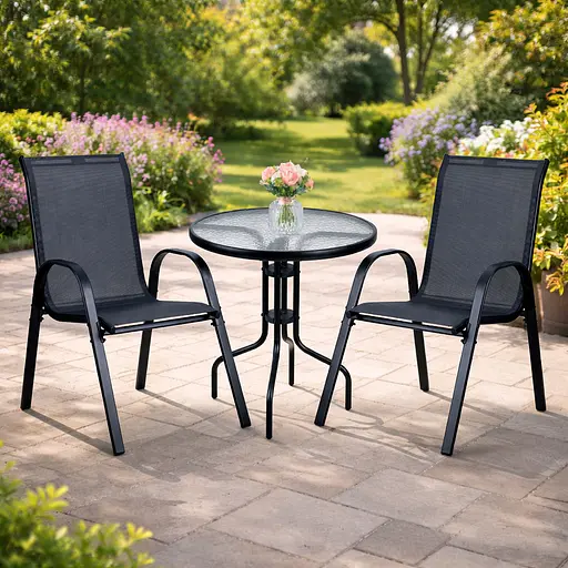 Комплект садових меблів Hanert City Garden стіл та 2 стільці - фото 2