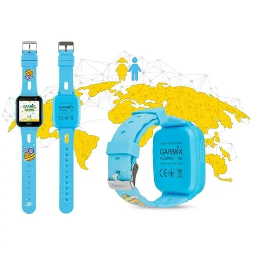 Смарт-годинник GARMIX PointPRO-100 WIFI Blue - фото 2