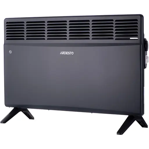 Конвектор ARDESTO напольный/настенный 2,5 кВт, площадь обогрева 25 кв.м., Черный (CH-2500MCA) - фото 1