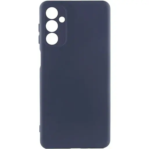 Чохол Silicone Cover Lakshmi Full Camera (A) для Samsung Galaxy M34 5G Синій / Midnight Blue
