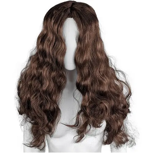 Перука Принцеса Лея, блискучий, карнавальний - фото 1