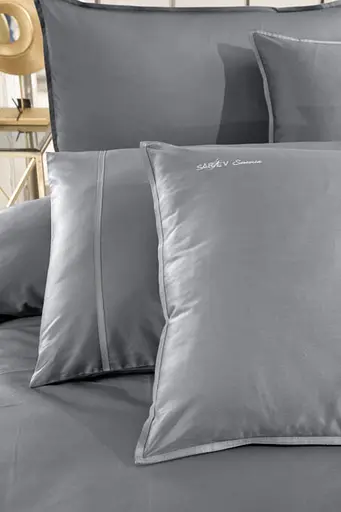 Постільна білизна Sartoria Grey Сатин Преміум Sarev pbe0051694 - фото 4
