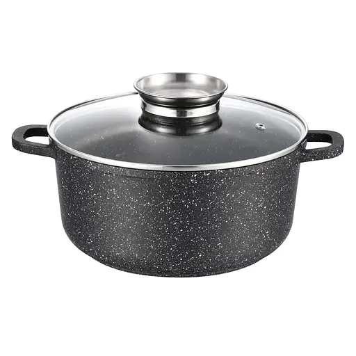 Кастрюля Gusto GT-2404-24 покрытие Marble 24 x 11.5 cм 4.5 л (146303)