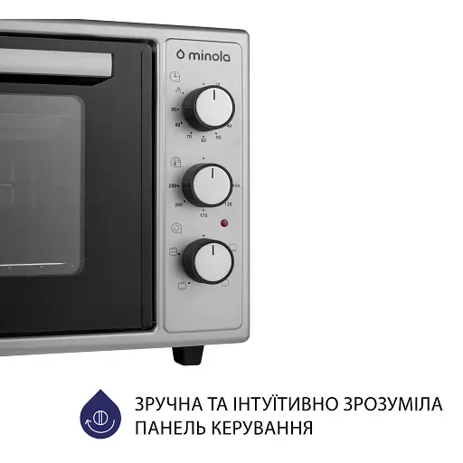 Электрическая печь Minola FOEV 4815 GR - фото 3
