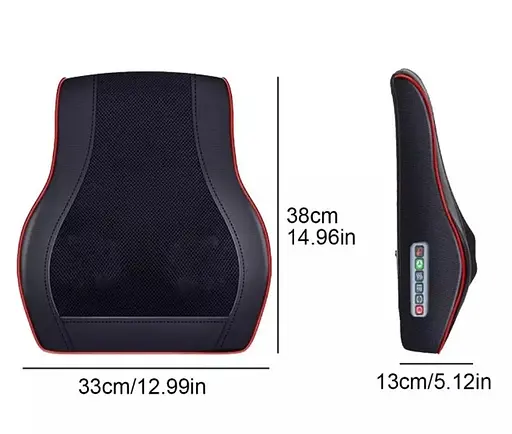 Массажная подушка SD-K01 с роликовым и Шиацу массажем с подогревом - фото 2