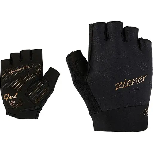 Рукавиці Ziener Crissi W 7 Black/Gold (1012-413004-12495-7)