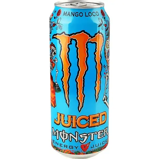 Уценка. Напиток энергетический безалкогольный Monster Energy Mango Loco 0.5 л (896727)