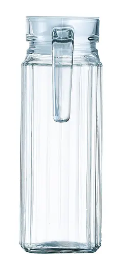 Глечик Luminarc Quadro скляний з кришкою 1.1 л (V4068) - фото 3