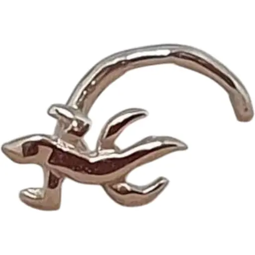 Золота сережка-пірсинг Dear в ніс Dear. 1002