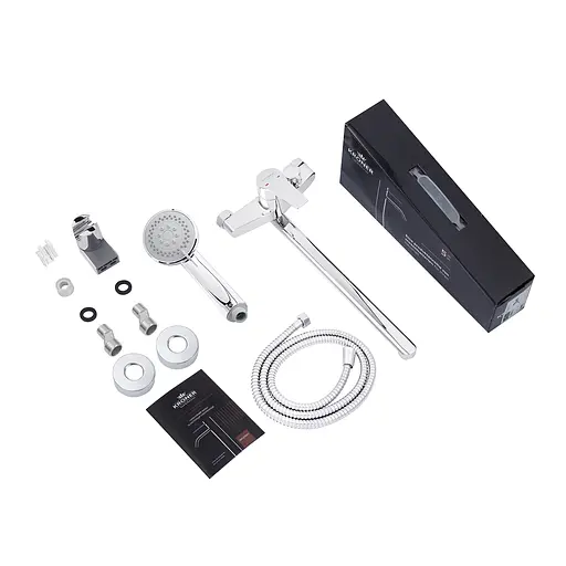 Смеситель для ванны Kroner KRP Hagen - C071 Хром - фото 8