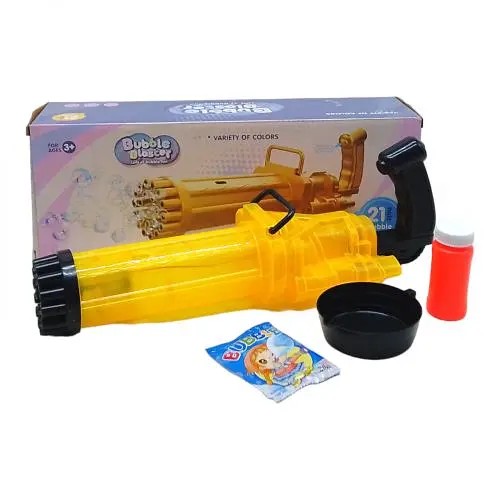 Установка з мильними бульбашками 3939-134, підсвічування, концентрат для мильних бульбашок, в коробці МІКС - фото 1