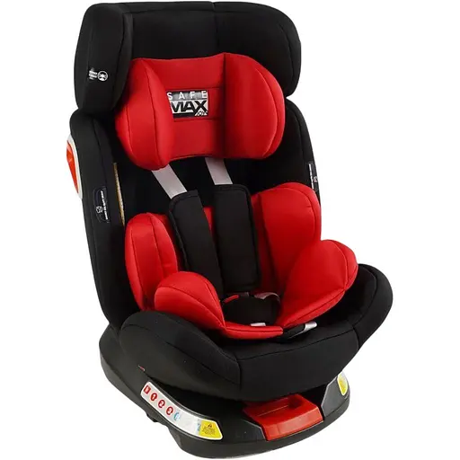 Автокрісло Joy SafeMax SF-92103, система Isofix, група 1-2-3, обертання 360°, червоний