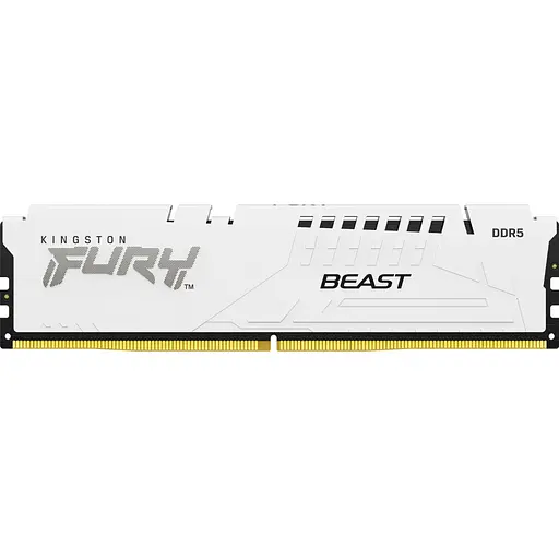 Модуль пам'яті для комп'ютера DDR5 32GB 5600 MHz Beast White Kingston Fury (ex.HyperX) (KF556C36BWE-32)