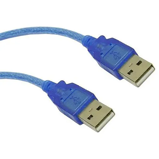Кабель USB AM-AM, 3.0м, синий