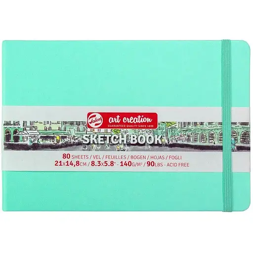 Блокнот для графіки Royal Talens Art Creation А5 (14.8х21 см) 140г/м2 80л Fresh Mint - фото 1