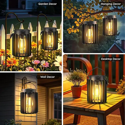 Солнечные фонари на открытом воздухе, яркие до 12 часов на открытом воздухе. - фото 5