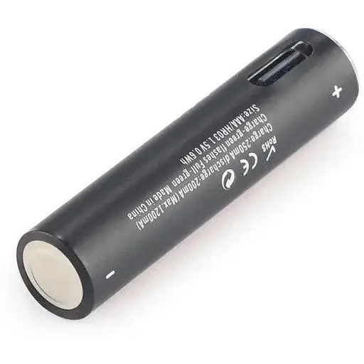 Акумулятор AAA Soshine 1.5V 400 mAh 600 mWh з Type-C зарядкою / Батарейка акумуляторна (18881) - фото 3