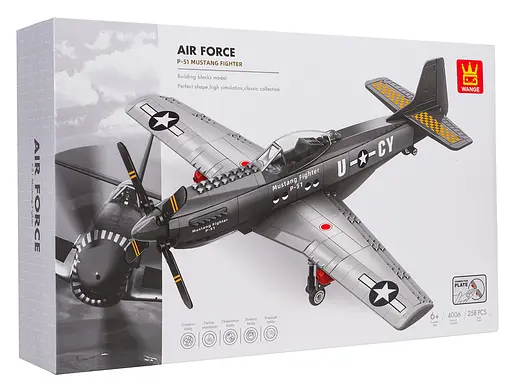 Конструктор Військовий Літак 256 елементів Ramiz - фото 7