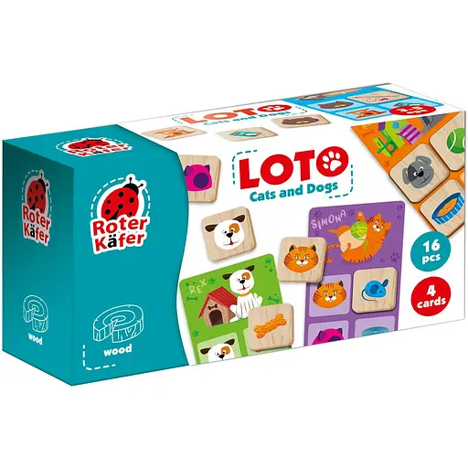 Лото Roter Kafer Lotto Cats and Dogs (RW4011) - фото 1