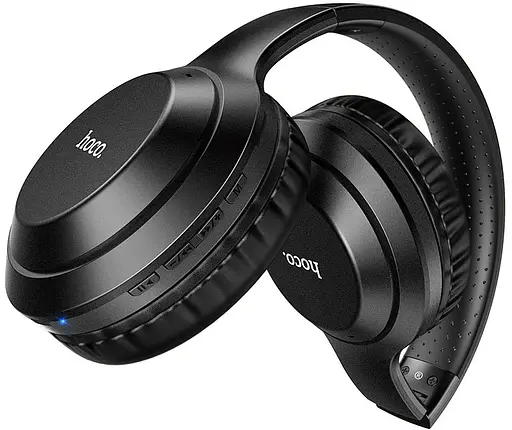 Навушники стерео гарнітура Hoco W30 Fun Move (Чорний) - фото 2