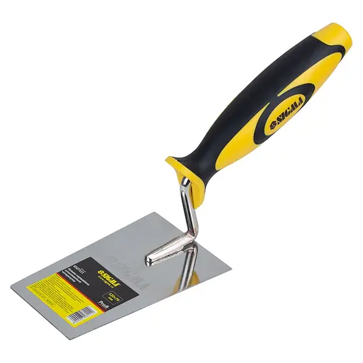 Кельма шпаклювальна Sigma нержавіюча чотирикутна Profi 120×79 мм 8327111 - фото 1