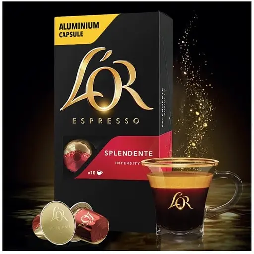 Кава мелена L'OR Espresso Splendente капсули 260 г (5 шт. х 52 г) - фото 9