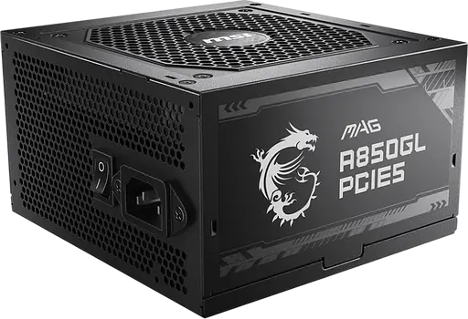 Блок живлення MSI MAG A850GLS PCIE5 850W 80+ Gold - фото 2