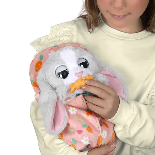 Интерактивная игрушка Baby Paws Зайчонок с аксессуарами (927124IM) - фото 8