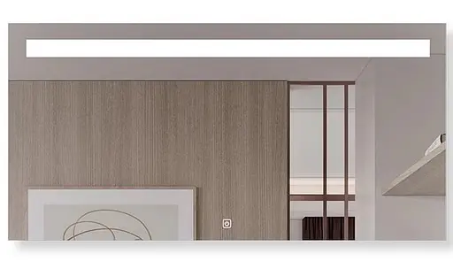 Дзеркало Dusel DE-M3021 75x100, Білий - фото 1