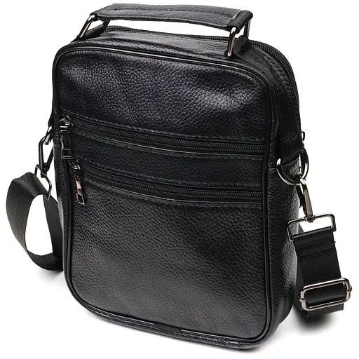 Чоловічий шкіряний месенджер Vintage 19х25х6,5 см sum0024952 - фото 2