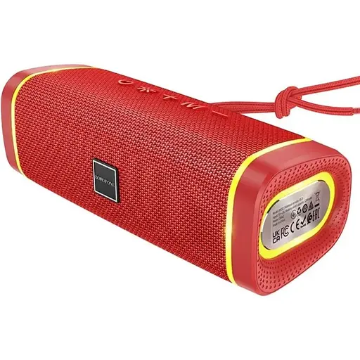 Портативна bluetooth колонка Borofone BR32 з підсвічуванням LED - фото 1