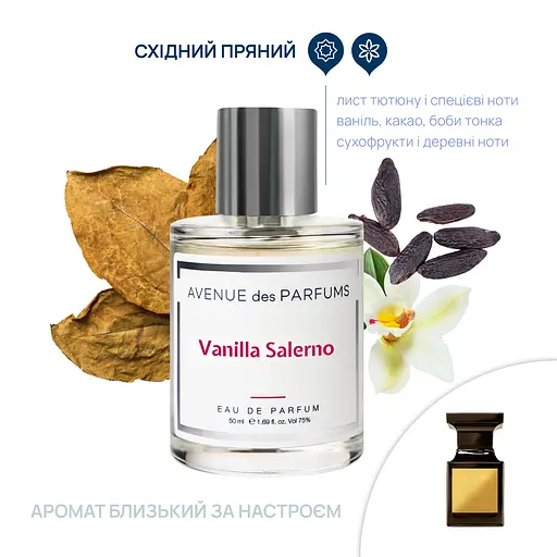 Парфумована вода Vanilla Salerno Avenue des Parfums 50 мл - фото 2