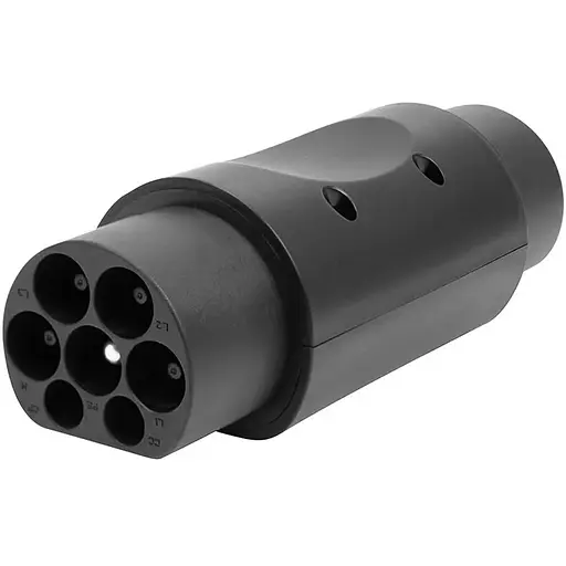 Адаптер Duosida для електромобілів GB/T (Male) - Type 2 (Male)