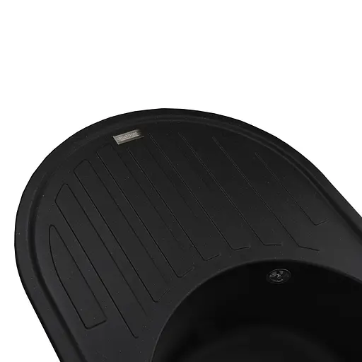 Кухонная мойка гранитная Globus Lux Ohara черный 770х500мм-А0002, Черный - фото 3