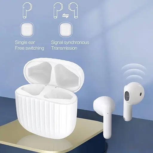 Наушники беспроводные MiiiW Conch True Wireless Earphone W200 (MWTW04) белые - фото 3