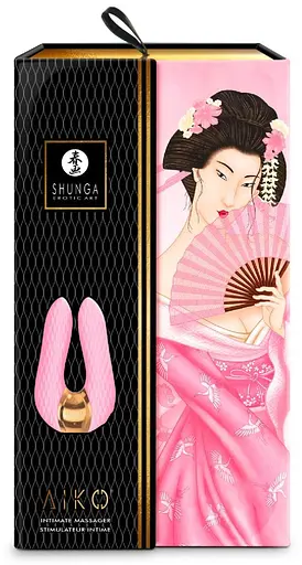 Вібратор Shunga Aiko Intimate 10.8 см рожевий - фото 2
