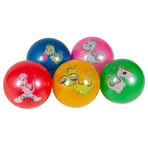 М’яч, BT-PB-0171, 70 г, 9 дюймів, дракони (В асортименті) - фото 2