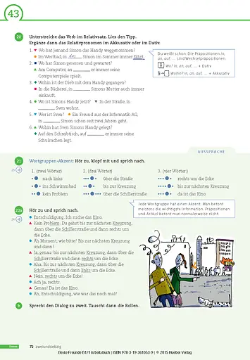 Beste Freunde B1. Paket Arbeitsbuch B1/1 und B1/2 - фото 9