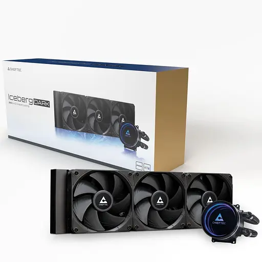 СВО Chieftec Iceberg 360 DARK (CLC-360-BLK) - фото 8