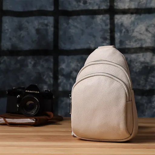 Сумка-слинг Vintage из натуральной кожи для женщин 15х21.5х6.5 см sum0027595 - фото 8