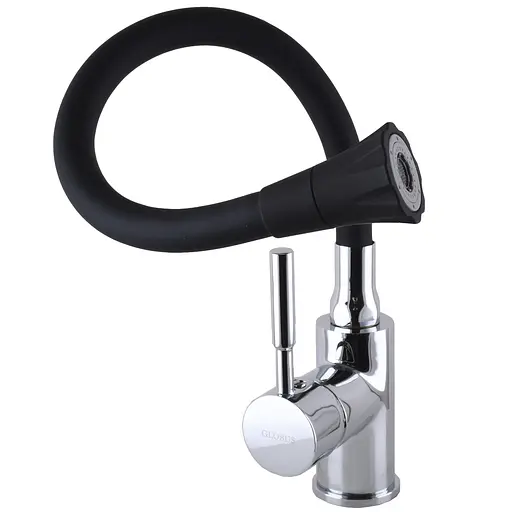 Змішувач для кухні Globus Lux Lazer GLLR-0203SA-B01 000025205 Чорний матовий - фото 2