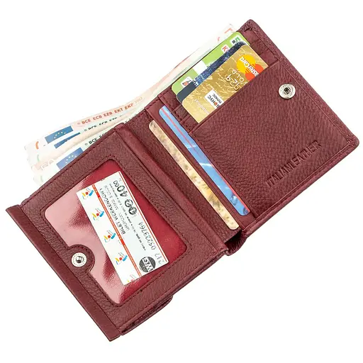 Кожаный женский кошелек ST Leather 10х10.5 см acs0015133 - фото 3