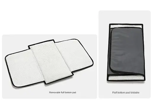 Розкладна сумка переноска для невеликих тварин до 8 кг Собак та кішок Жовтий кант - фото 7