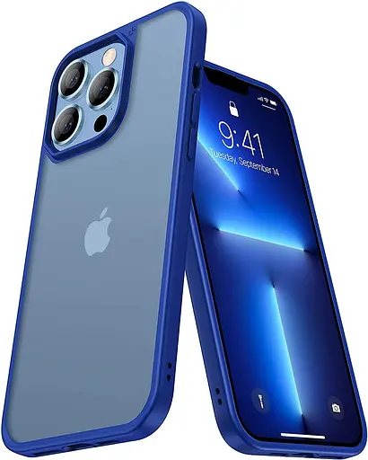 Чохол CASEKOO Frosted для iPhone 13 Pro Mil-grade Slim Fit, матовий напівпрозорий протиударний