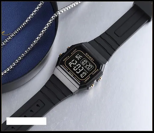 Наручний годинник чоловічий Skmei 1683 Black Black, 1683BKBK (18454) - фото 6