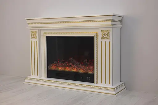 Електричний камін Valencia Gold Bluetooth звук потріскування дров 1500Вт (10080115) - фото 5