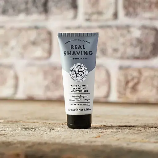 Крем для лица The Real Shaving Company Anti-Ageing Sensitive Moisturizer Увлажняющий 100 мл - фото 2